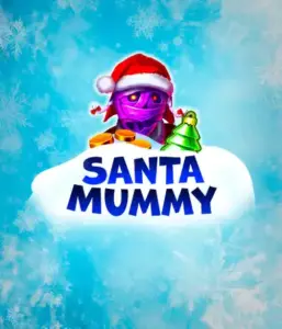  Познакомьтесь с уникальный слот "Santa Mummy" от Belatra, где Санта-мумия привносит праздничное настроение. На изображении изображена мумия, одетая в костюм Санты, окруженная снежными хлопьями. Она напоминает новогоднее веселье и радость. Название игры "Santa Mummy" выделено крупными белыми буквами на голубом облаке.